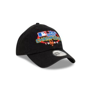 New Era New York Mets MLB Champs Casquette classique décontractée à bretelles Noir 722613
