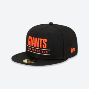 New Era San Francisco Giants Stacked 59FIFTY MLB Chapeau ajusté Tang 723763