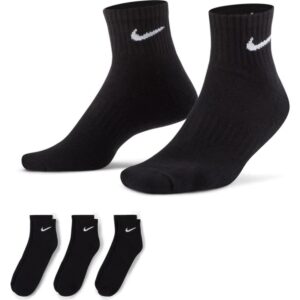 Nike Everyday Cushioned Training Socquettes 3 Pack Noir 718373