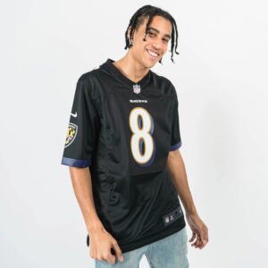 Nike Lamar Jackson Baltimore Ravens Maillot de match alternatif NFL 723525