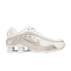 Nike Wmns Shox R4 Blanc Métallique Noir AR3565 101
