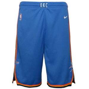Nike Oklahoma City Thunder Icon Edition Swingman Youth NBA Short Bleu 718924