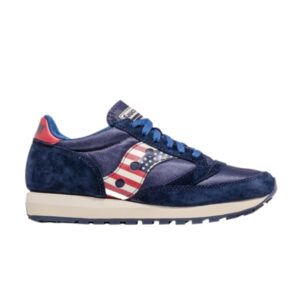 Baskets Saucony Jazz 81 étoiles & rayures noir S70613 76