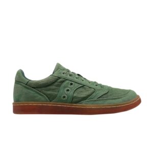 Baskets Saucony Jazz Court RFG Green Gum Rouge S70562 3