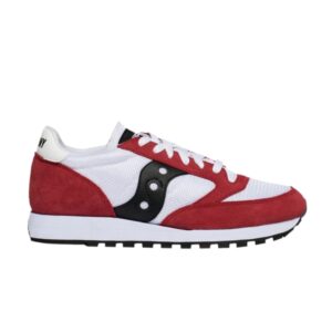 Baskets Saucony Jazz Original Vintage Rouge Noir S70368 84