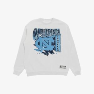 USL Université de Caroline du Nord Tar Heels Pinceau NCAA Col rond Pull T-Shirt 718342