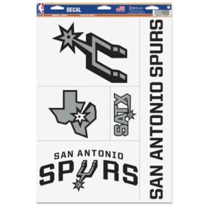 Wincraft San Antonio Spurs Autocollant 11 X 17 Autocollants 727271