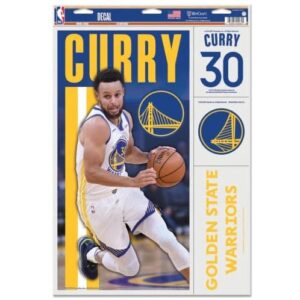 Wincraft Stephen Curry Golden State Warriors Autocollant 11″ X 17″ Autocollants Gris 726535