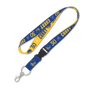 Lanyard Wincraft Stephen Curry Golden State Warriors NBA Lanyard Jaune-bleu 718638