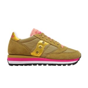 Baskets Wmns Saucony Jazz Triple Olive Or Rose S60530 23
