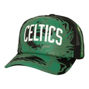 Mitchell & Ness Asian Heritage 6.0 Trucker HWC Boston Celtics Chapeau Noir 732151