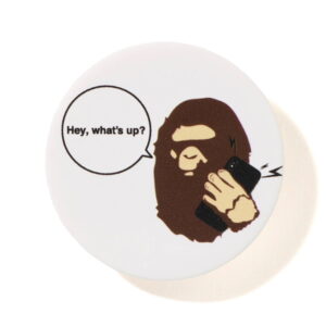 Popsocket BAPE Ape Head Popsockets Blanc Blanc 731040