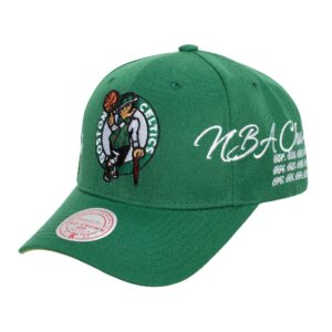 Chapeau Mitchell & Ness Champ Wrap Pro Snapback Boston Celtics Vert 732247