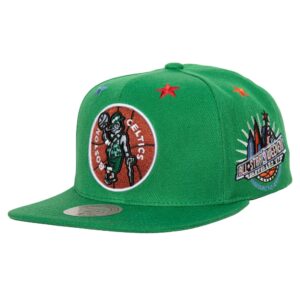 Mitchell & Ness 97 Top Star Snapback HWC Boston Celtics Chapeau Vert 731053