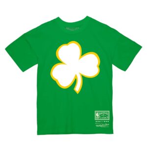 Mitchell & Ness T-shirt basique logo 4 Boston Celtics vert 732854