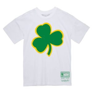 Mitchell & Ness Basic Logo 4 Boston Celtics T-shirt blanc blanc 732998