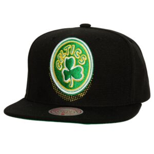 Chapeau Mitchell & Ness Big Face 7.0 Snapback HWC Boston Celtics Noir 730858
