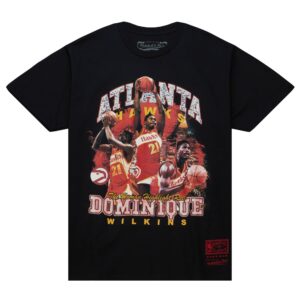 Mitchell & Ness Bling SS HWC Atlanta Hawks Dominique Wilkins T-Shirt Vert 729689