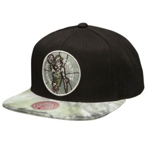 Casquette Mitchell & Ness Blitzed Snapback HWC Boston Celtics Noir 731424