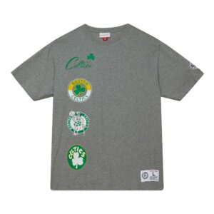 Mitchell & Ness City Collection SS Boston Celtics T-shirt Gris 733050