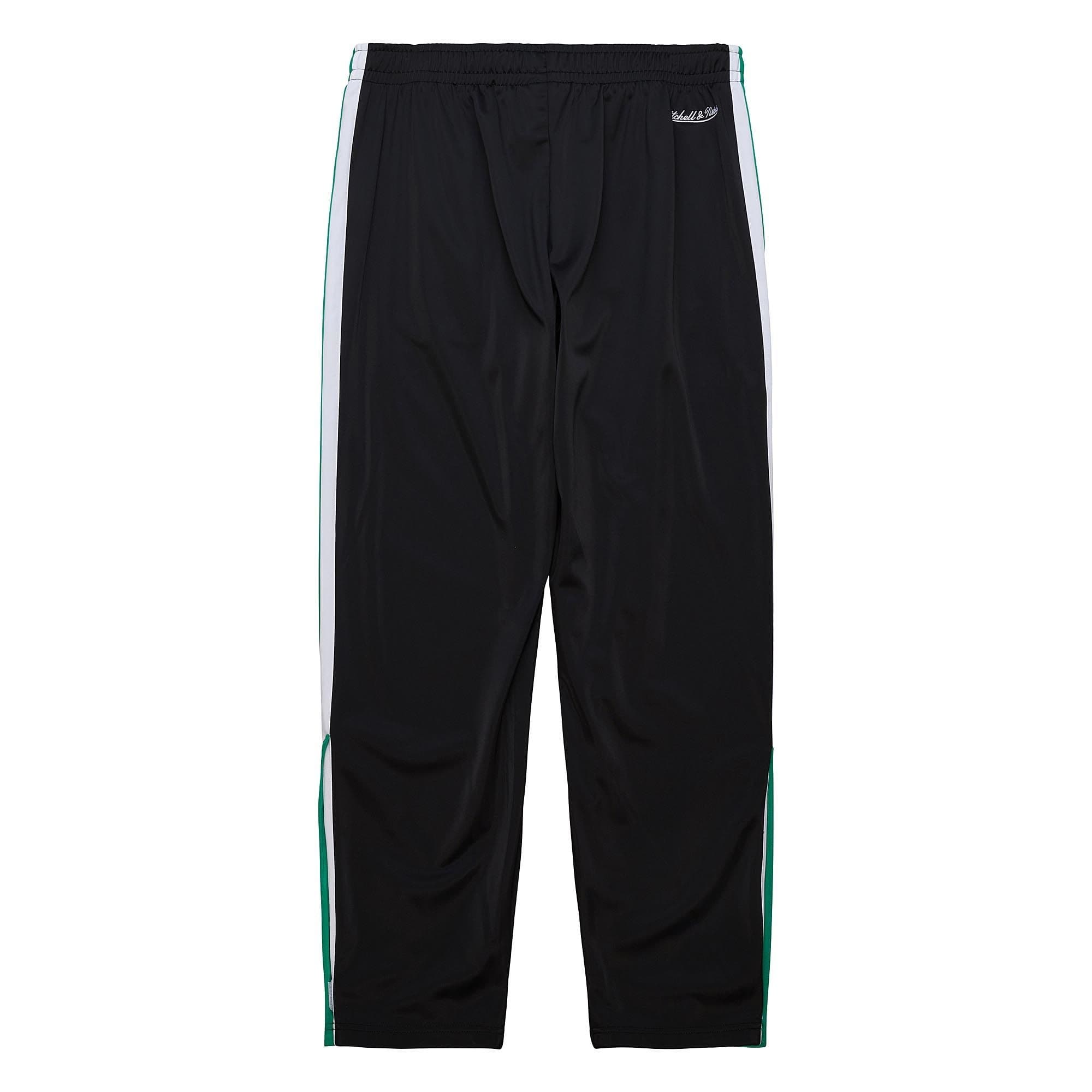 Mitchell & Ness Color Blocked Track Vintage Logo Boston Celtics Pantalon Noir-vert 736891