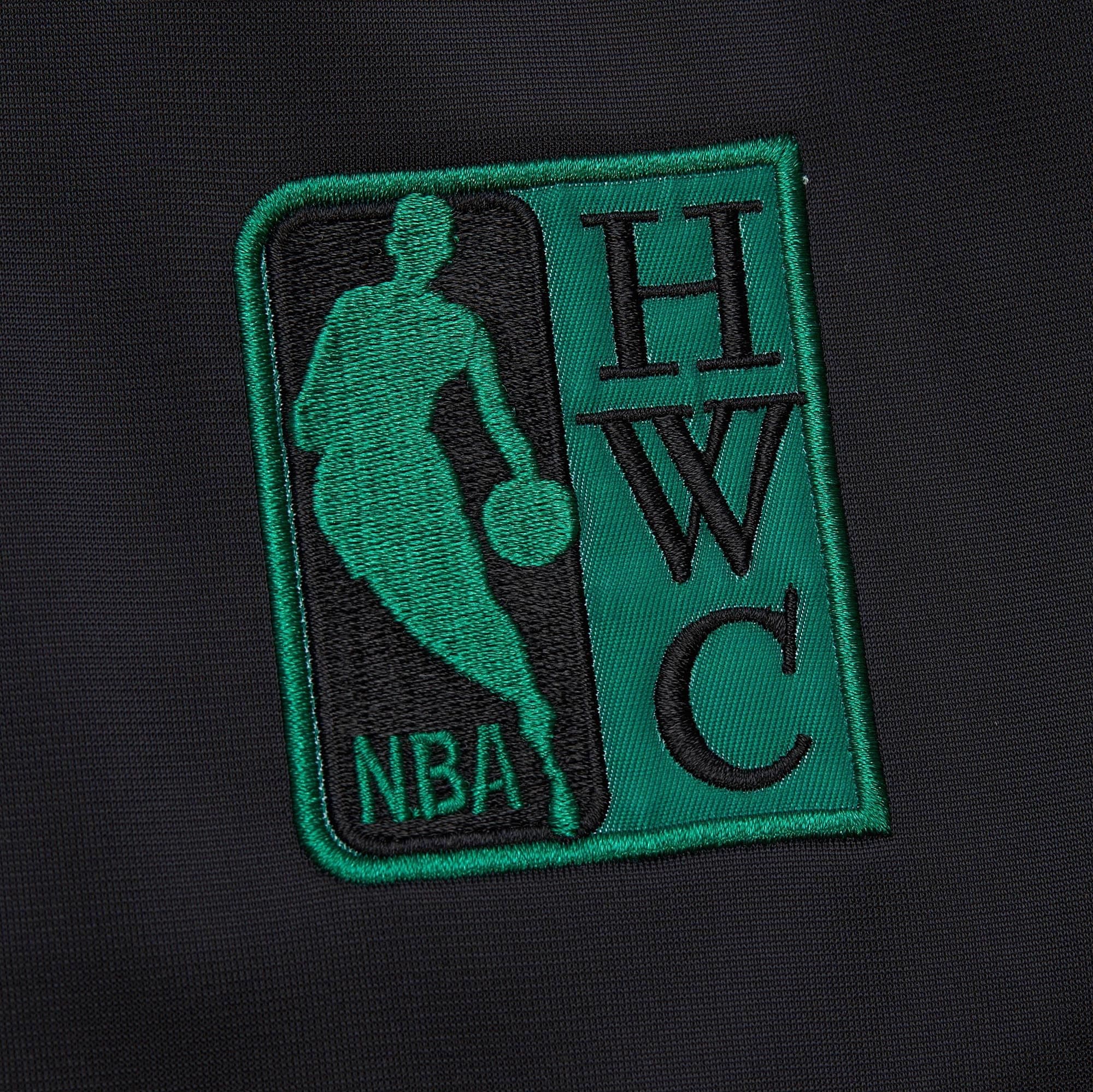 Mitchell & Ness Color Blocked Track Vintage Logo Boston Celtics Pantalon Noir-vert 736891