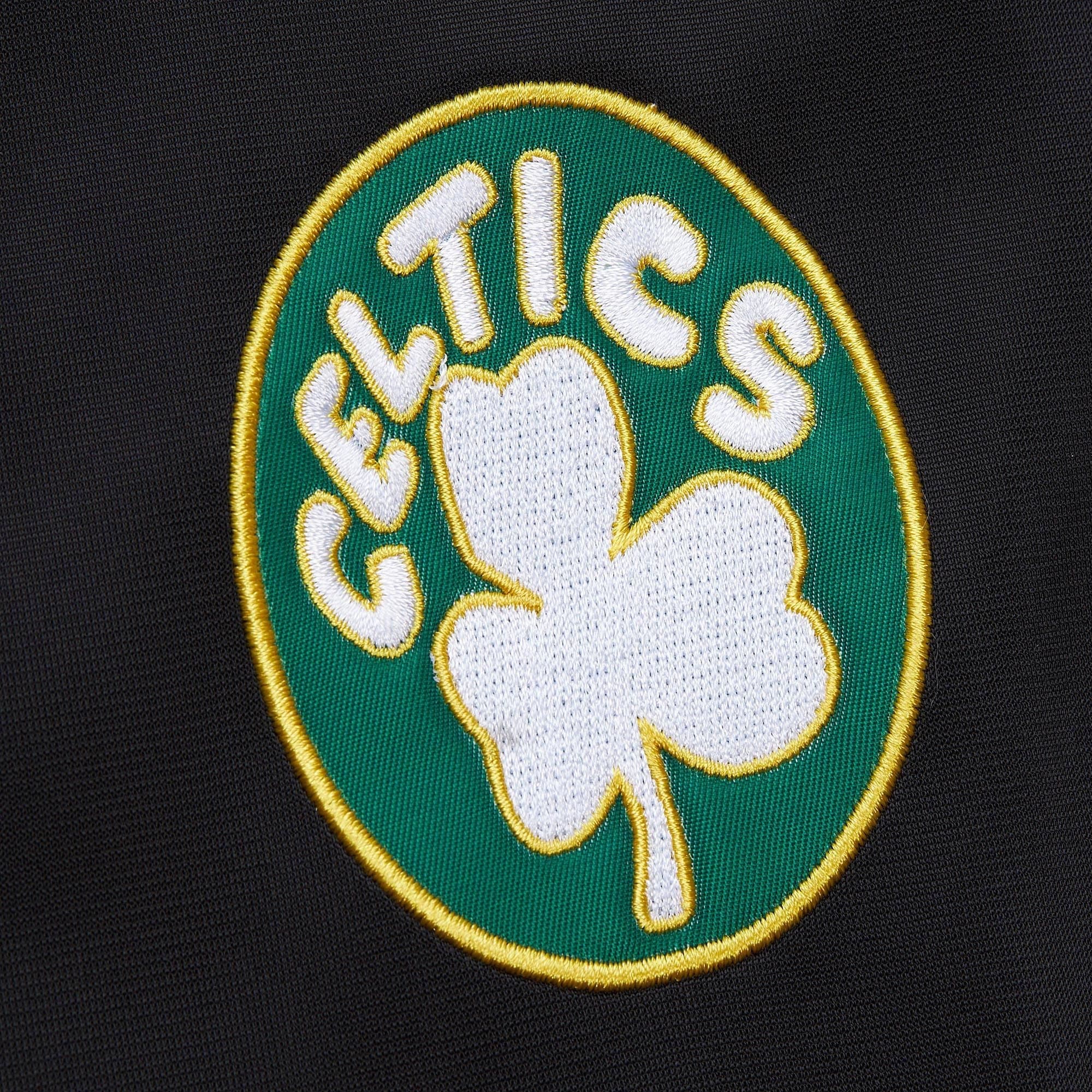 Mitchell & Ness Color Blocked Track Vintage Logo Boston Celtics Pantalon Noir-vert 736891