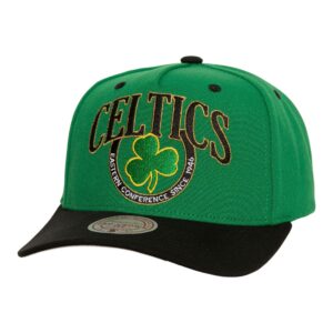 Mitchell & Ness Crown Jewels Pro Snapback HWC Boston Celtics Chapeau Vert 731432