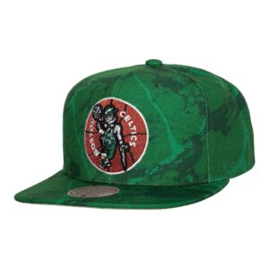 Mitchell & Ness Down For All Snapback HWC Boston Celtics Chapeau Vert 730909