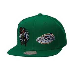 Chapeau Mitchell & Ness Dual Whammy Snapback Boston Celtics Vert 731409