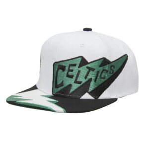 Mitchell & Ness Fast Times Snapback Boston Celtics Chapeau Blanc 730970