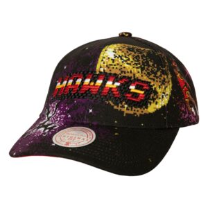 Mitchell & Ness Game Verse Pro Snapback HWC Atlanta Hawks Chapeau Noir 729178
