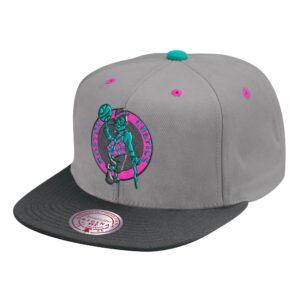 Mitchell & Ness Gris Wolf Mags Snapback Boston Celtics Chapeau Gris 731403