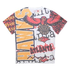 Mitchell & Ness Jumbotron 2.0 T-shirt sublimé SS Atlanta Hawks Multi 730076