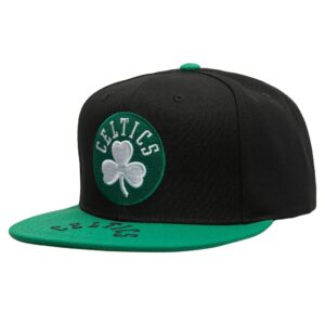 Mitchell & Ness Logo Bill Snapback Boston Celtics Chapeau Noir 731493