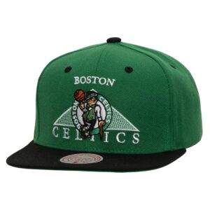 Mitchell & Ness Monument Snapback Boston Celtics Chapeau Vert 730995