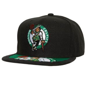 Chapeau Mitchell & Ness Munch Time Snapback Boston Celtics Noir 730888