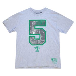 Mitchell & Ness Parquet 5 Boston Celtics Kevin Garnett T-Shirt Noir 733137