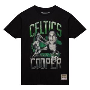 Mitchell & Ness Pioneer Boston Celtics Chuck Cooper T-Shirt Noir 732714