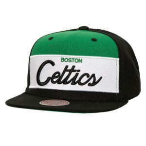 Casquette Mitchell & Ness Retro Sport Snapback Boston Celtics Noir 730464