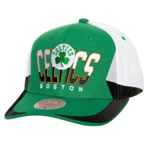 Mitchell & Ness Retrodome Pro Snapback Boston Celtics Chapeau Vert 730853