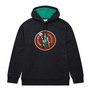 Mitchell & Ness Sweat à capuche en polaire lavé à la neige Boston Celtics Noir 736932