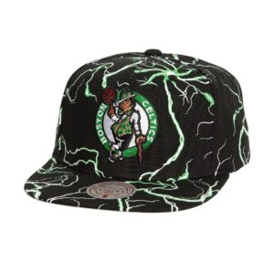 Chapeau Mitchell & Ness Storm Season Snapback Boston Celtics Noir 734910