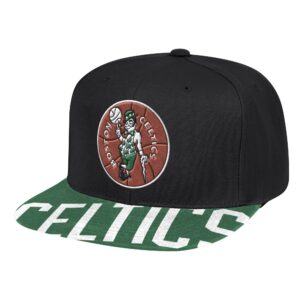 Mitchell & Ness Swingman Pop Snapback HWC Boston Celtics Chapeau Noir 731036