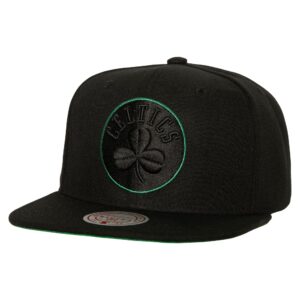 Mitchell & Ness TC Bottoms Snapback Boston Celtics Chapeau Noir 731438