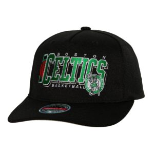 Casquette Mitchell & Ness Team Graphic Stretch Snapback Boston Celtics Bleu 730492