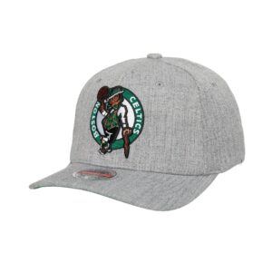 Mitchell & Ness Team Heather 2.0 Stretch Snapback Boston Celtics Chapeau Gris 731395