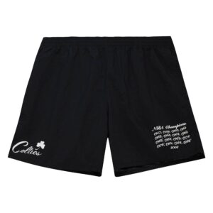 Short tissé Boston Celtics Mitchell & Ness Team Heritage blanc 731876