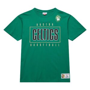 Mitchell & Ness Team OG 2.0 Premium SS Vintage Logo Boston Celtics T-shirt vert 732803