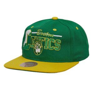 Mitchell & Ness Varsity Letter Snapback HWC Boston Celtics Chapeau Vert 730975